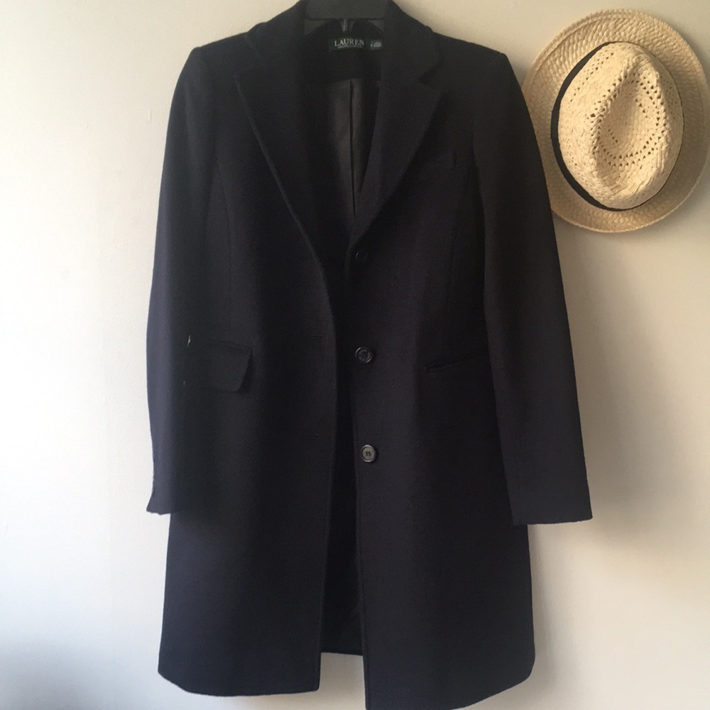 Ralph Lauren topcoat worn once
